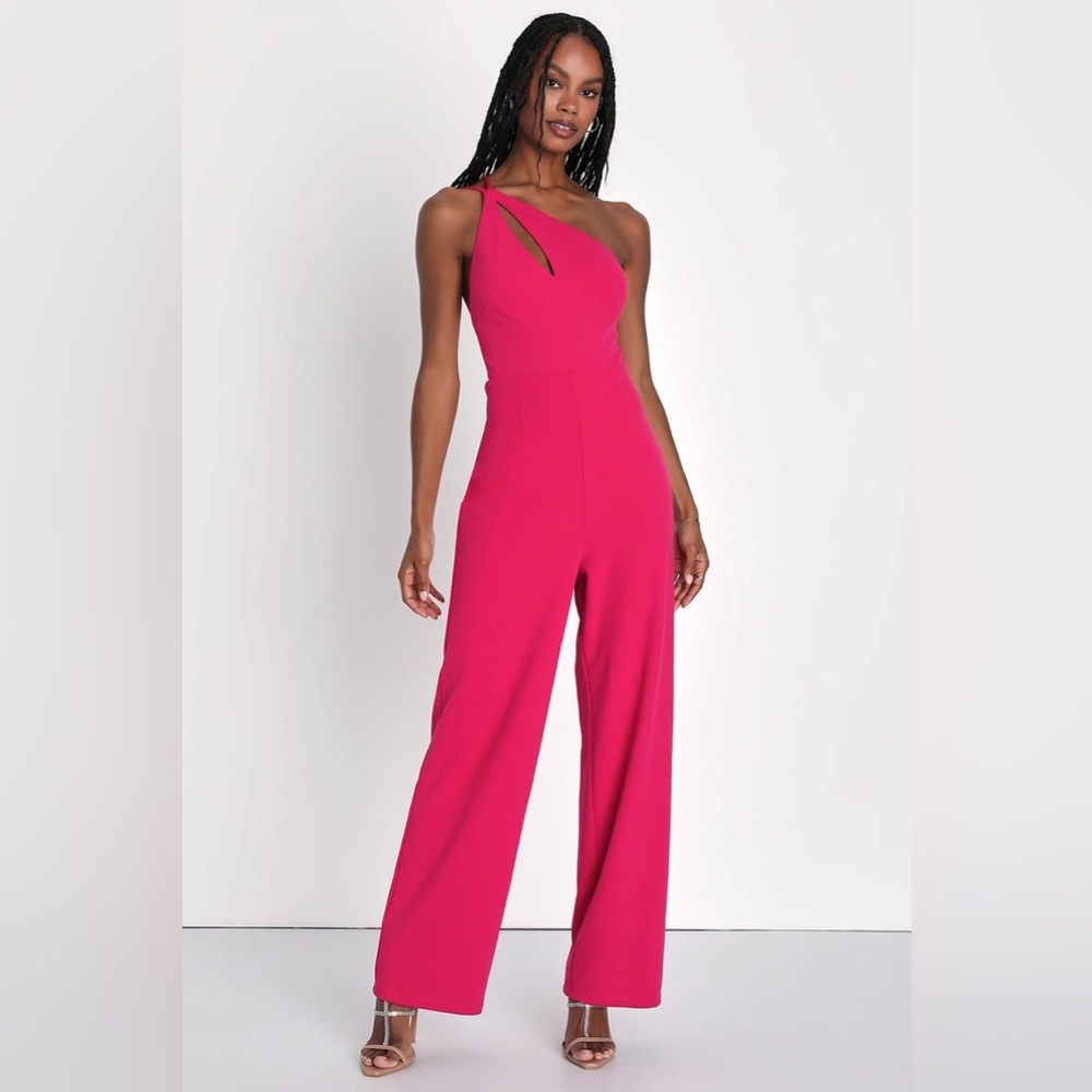 Lulu’s Flirtatious Festivities Jumpsuit